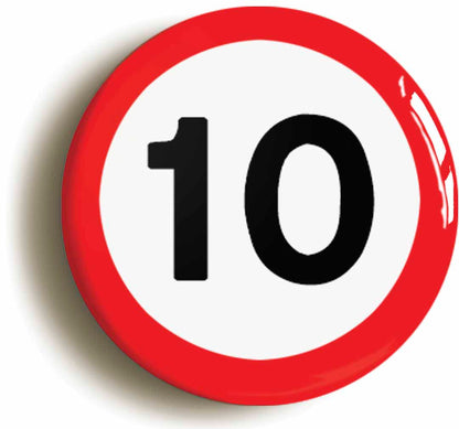 A picture of a button badge