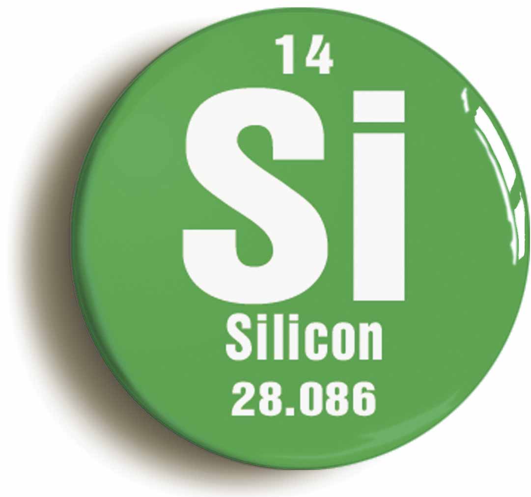A picture of a button badge