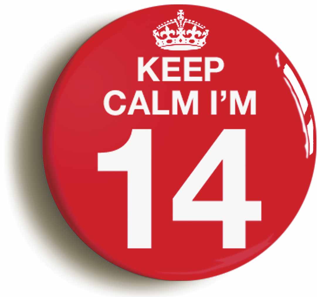 A picture of a button badge