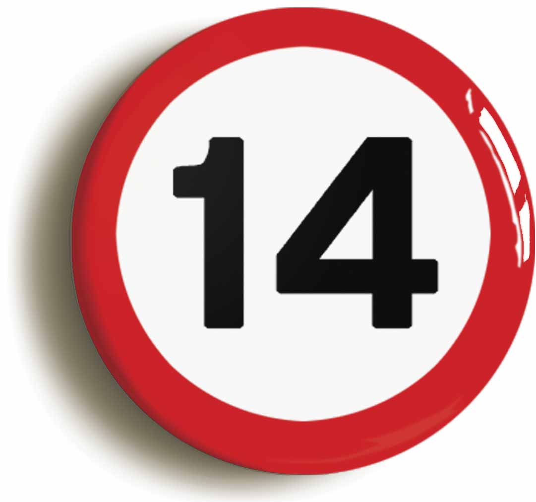 A picture of a button badge