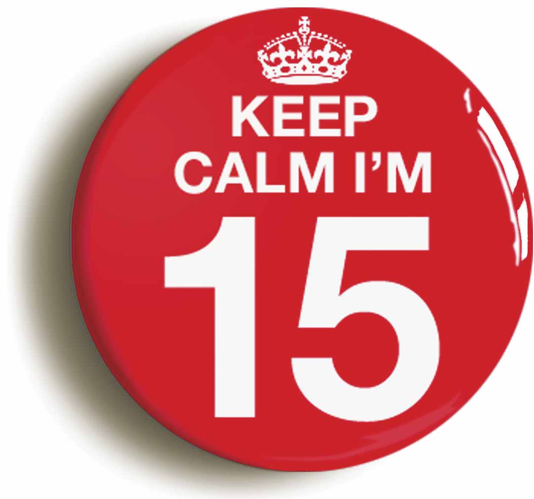 A picture of a button badge