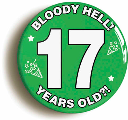 A picture of a button badge