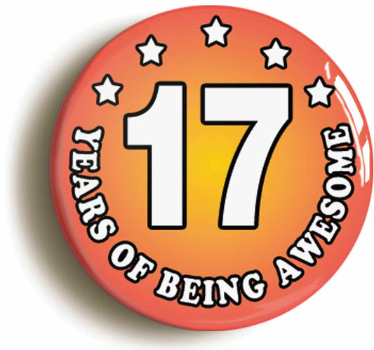A picture of a button badge