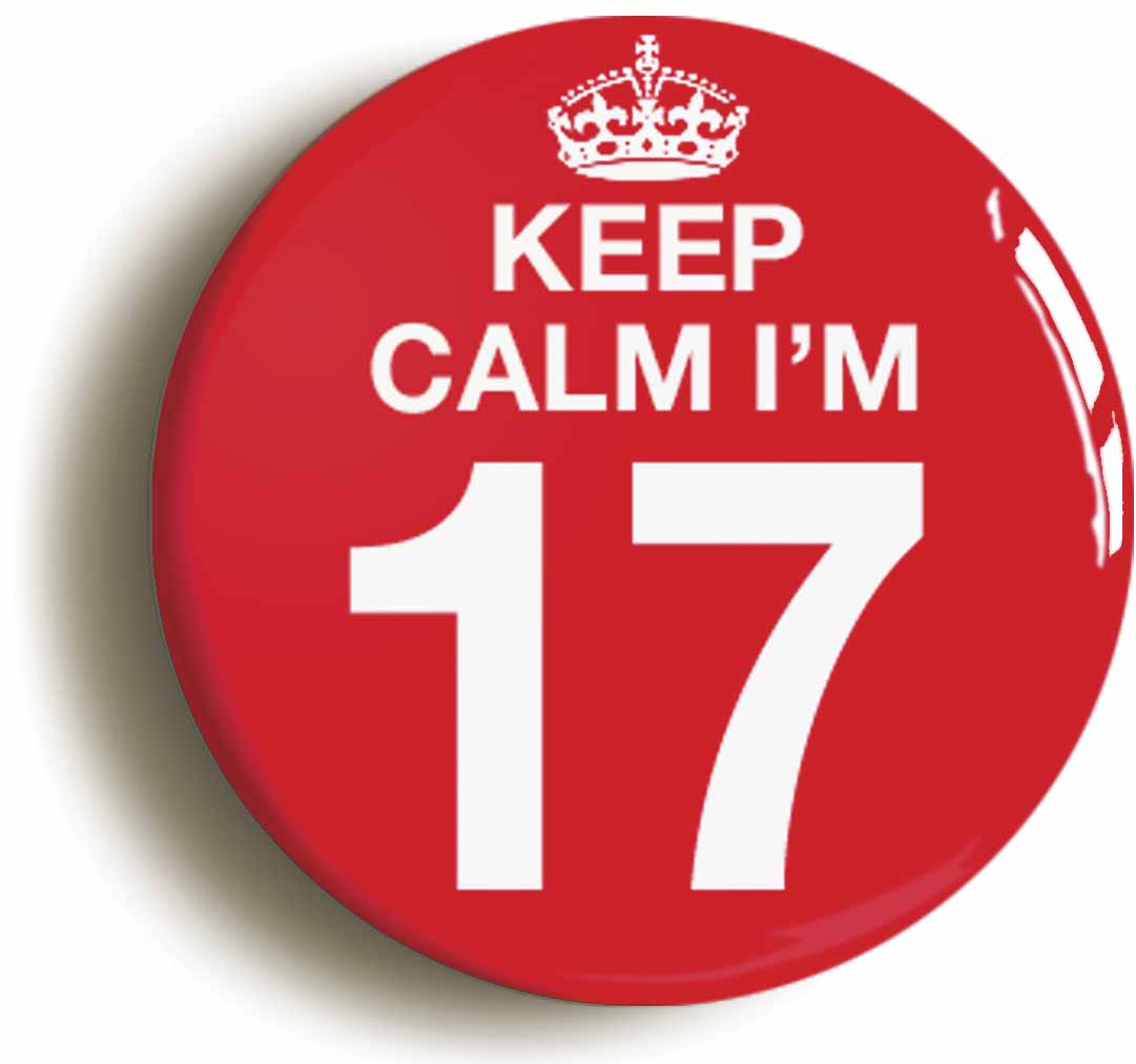 A picture of a button badge