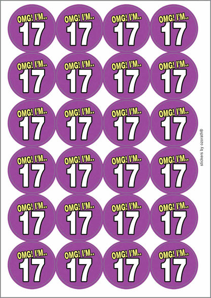 A picture of an A4 sheet of matte paper stickers