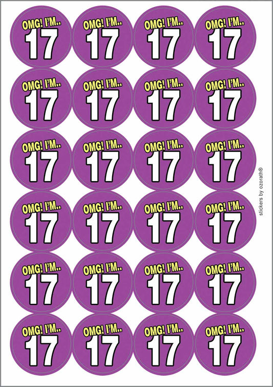 A picture of an A4 sheet of matte paper stickers