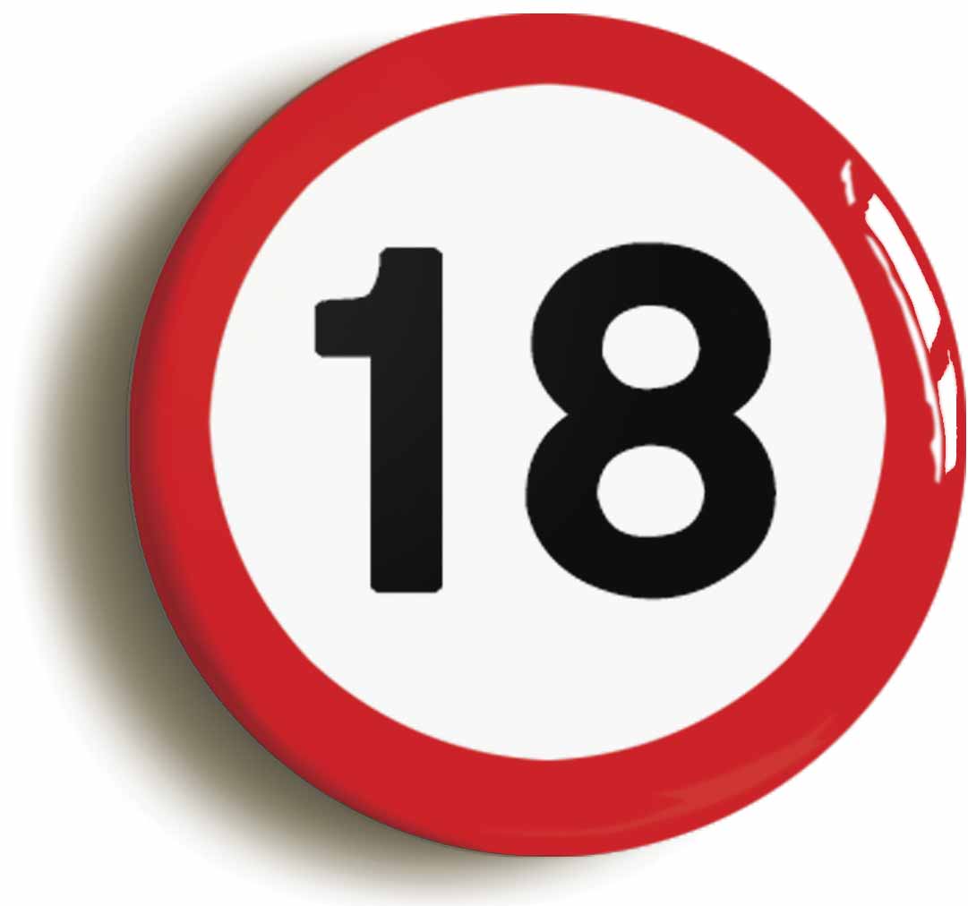A picture of a button badge
