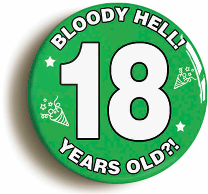 A picture of a button badge