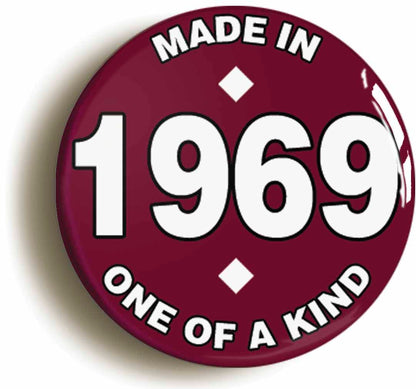 A picture of a button badge