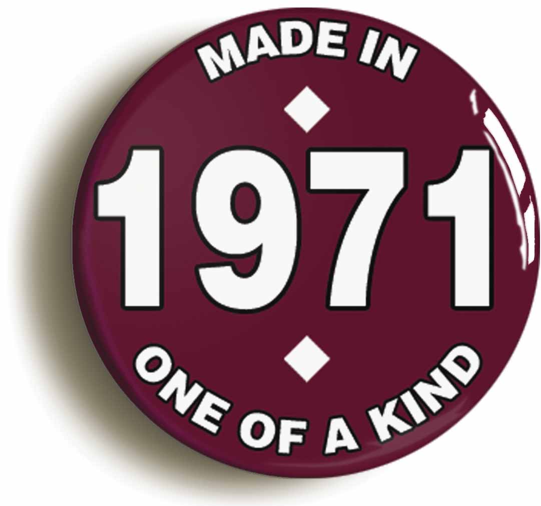 A picture of a button badge