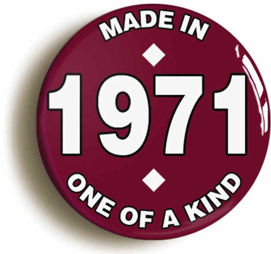 A picture of a fridge magnet