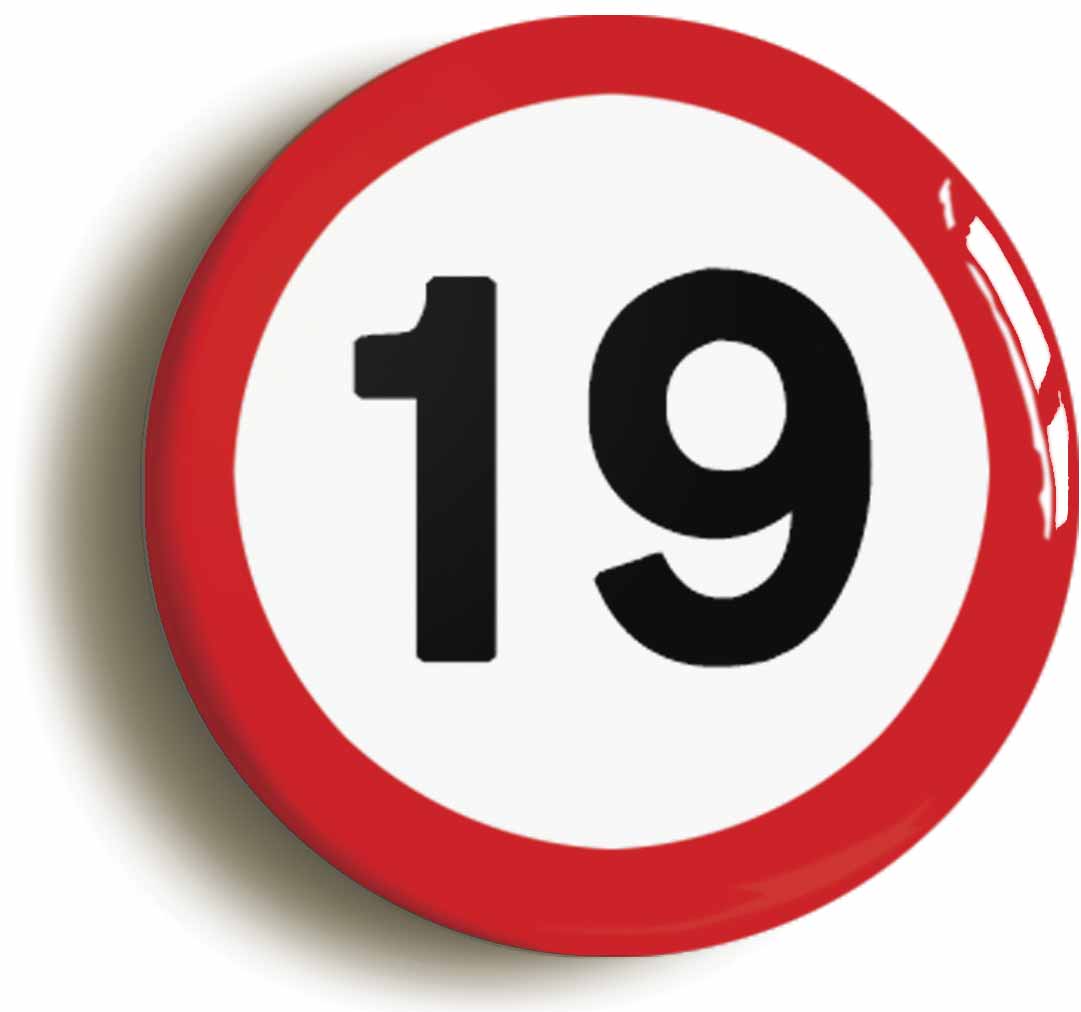 A picture of a button badge