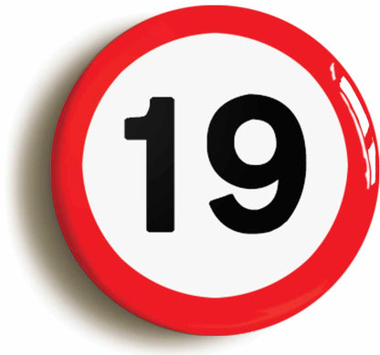 A picture of a button badge