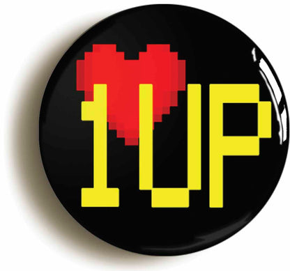 A picture of a button badge