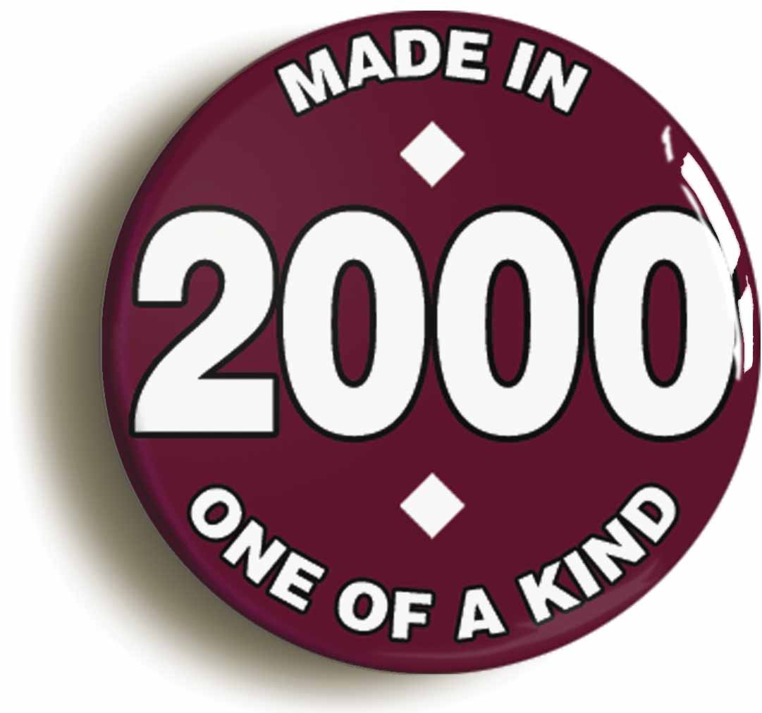 A picture of a button badge
