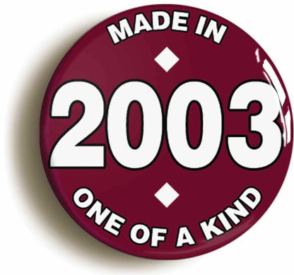 A picture of a fridge magnet