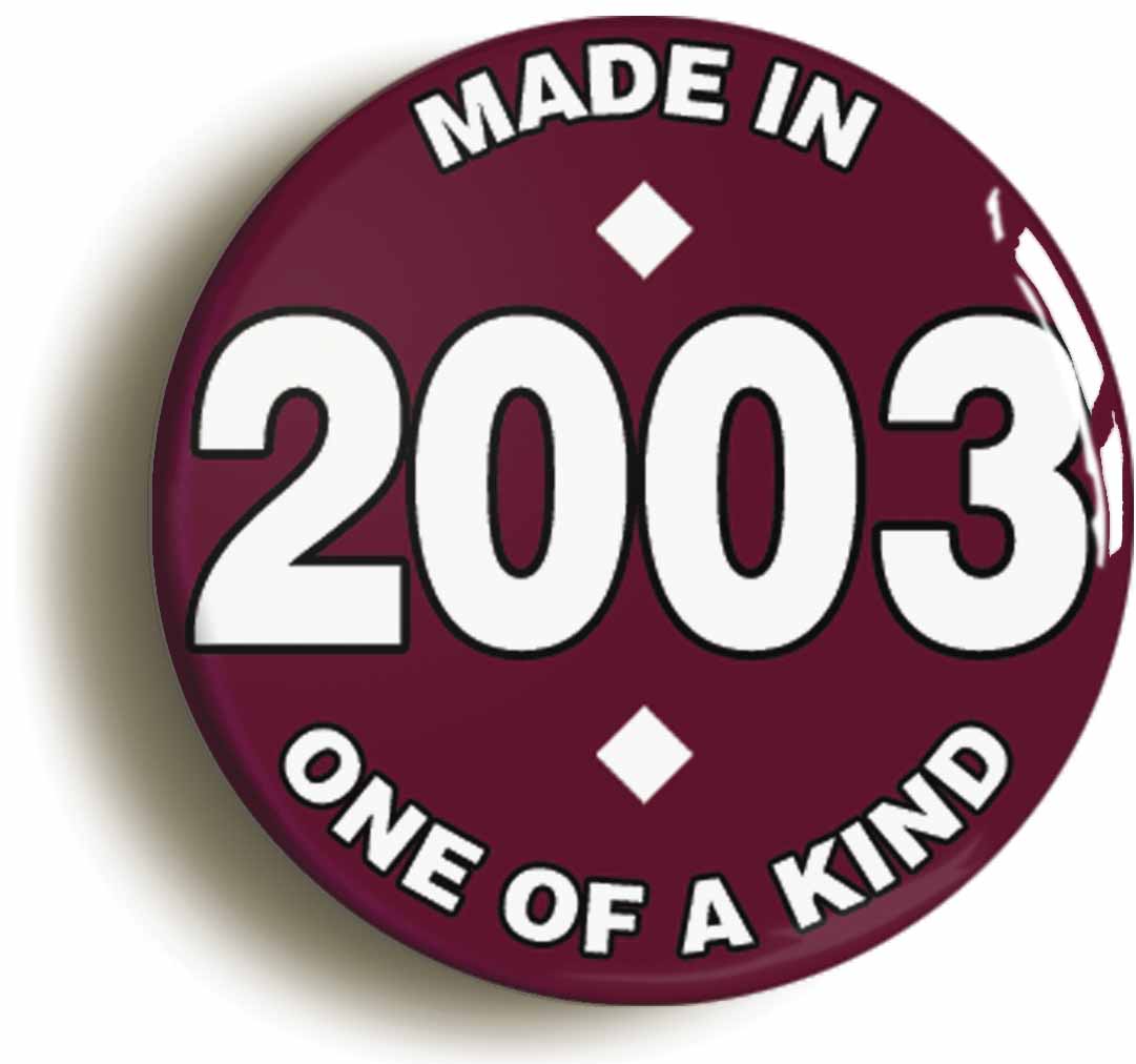 A picture of a button badge