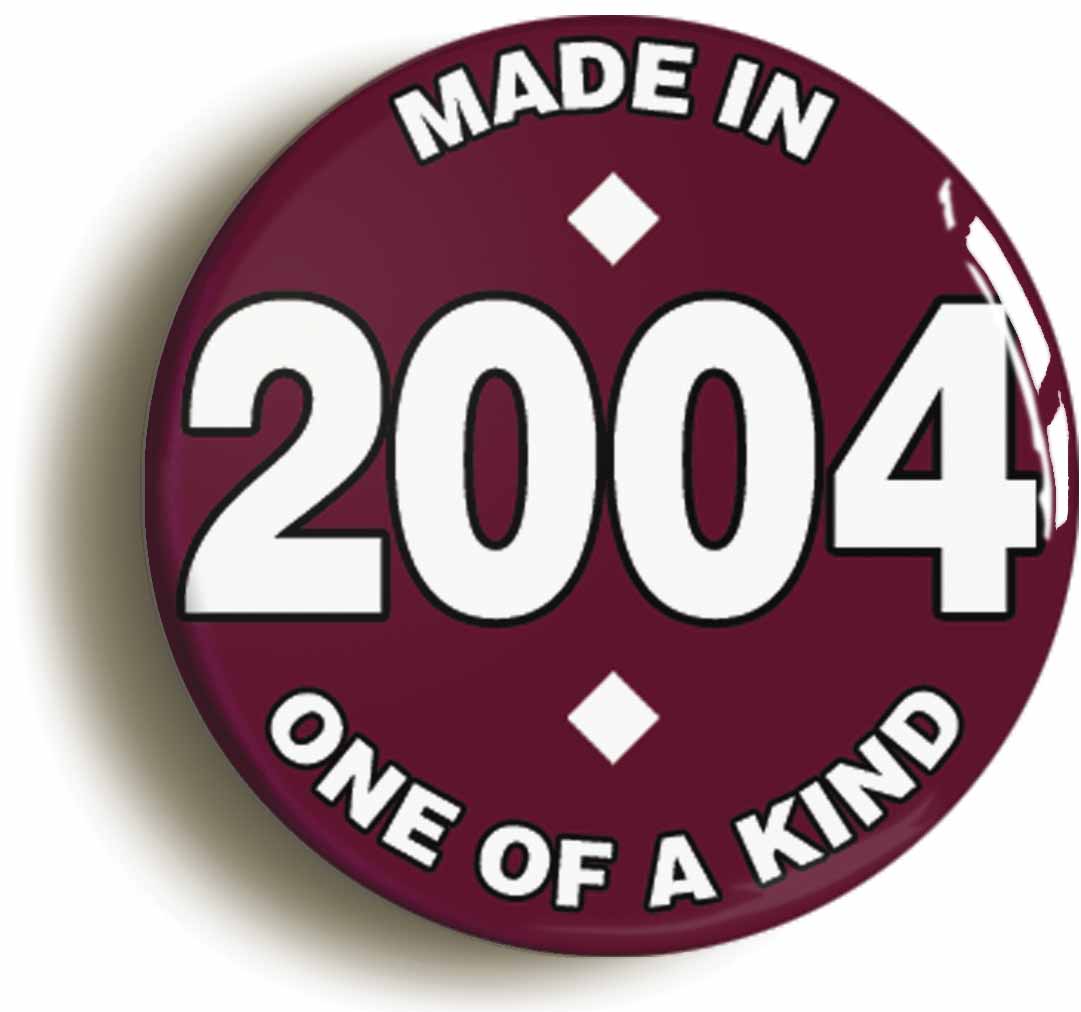 A picture of a button badge