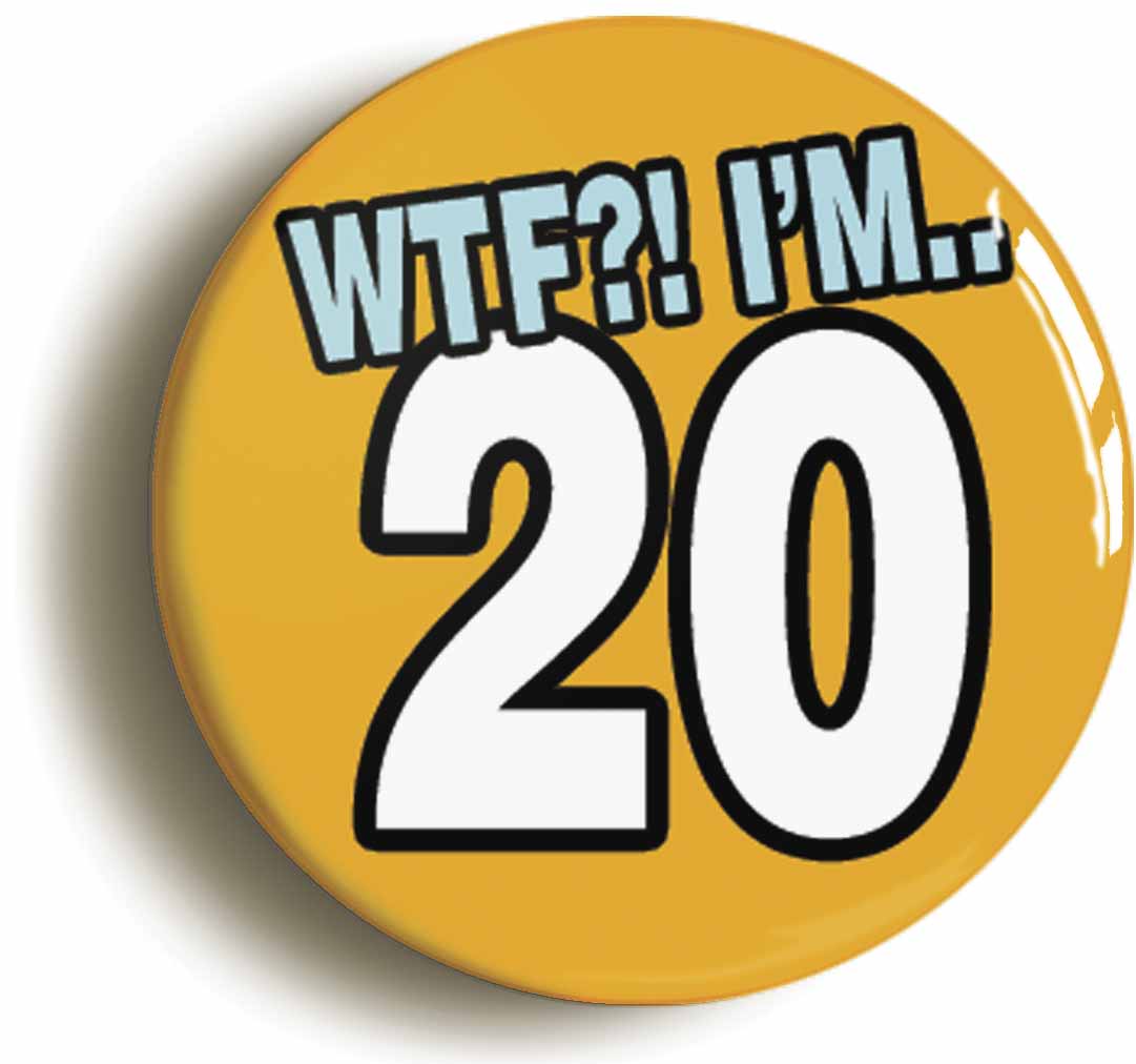 A picture of a button badge
