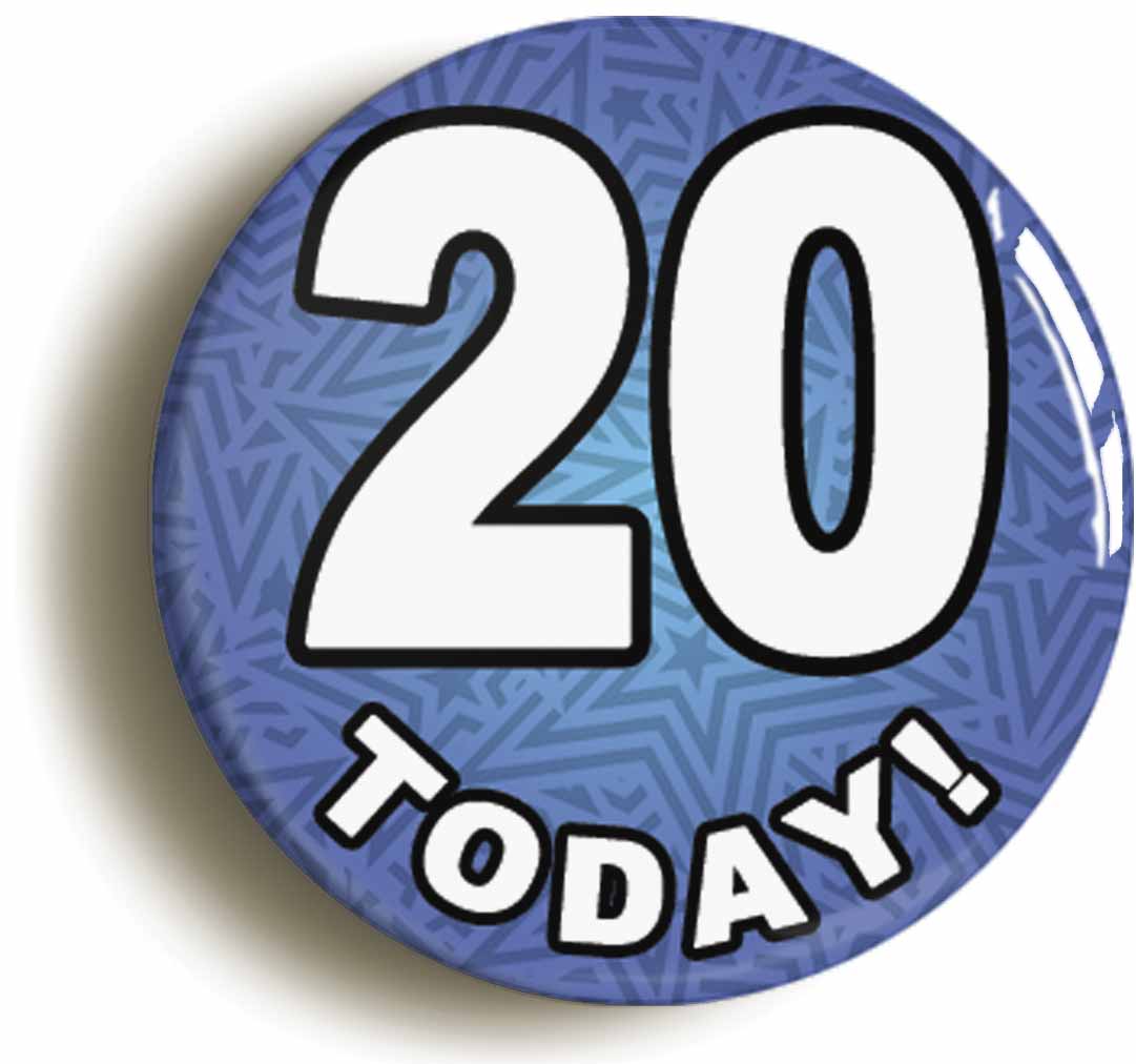 A picture of a button badge