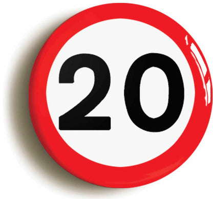 A picture of a button badge