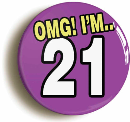 A picture of a button badge