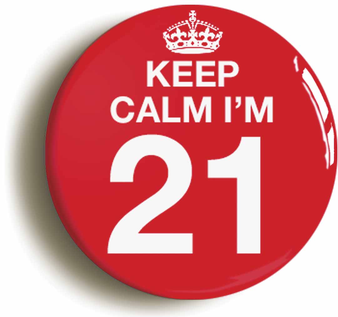 A picture of a button badge