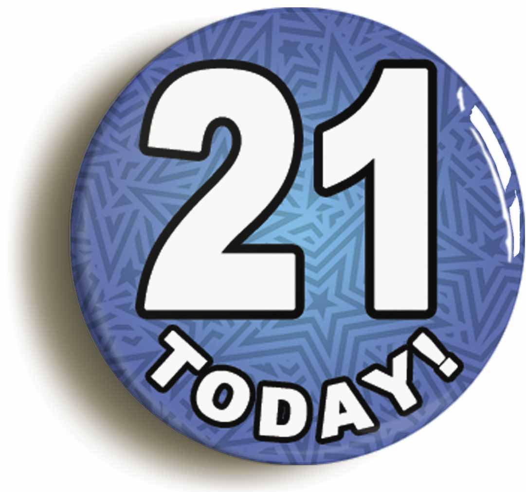 A picture of a button badge