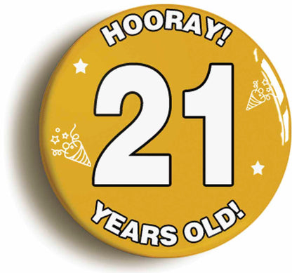 A picture of a button badge