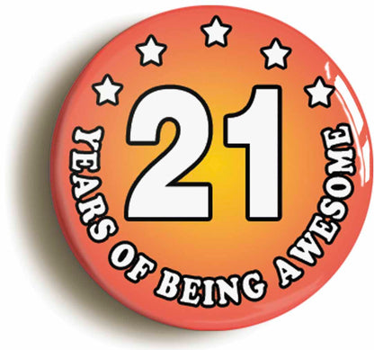 A picture of a button badge