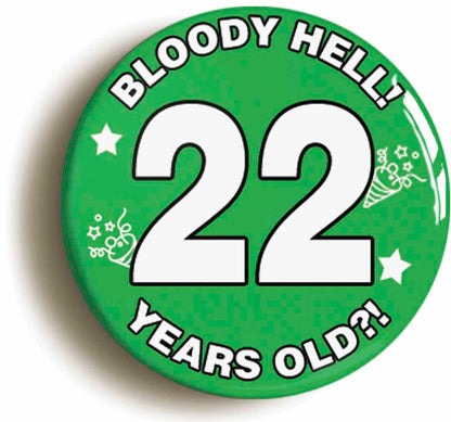 A picture of a button badge