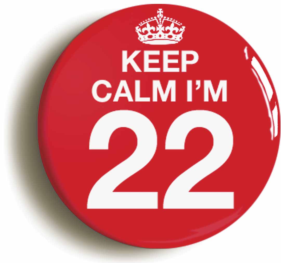 A picture of a button badge