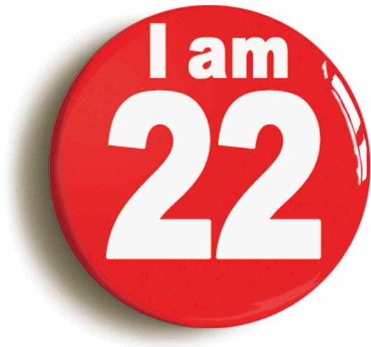 A picture of a button badge