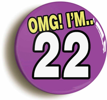A picture of a button badge