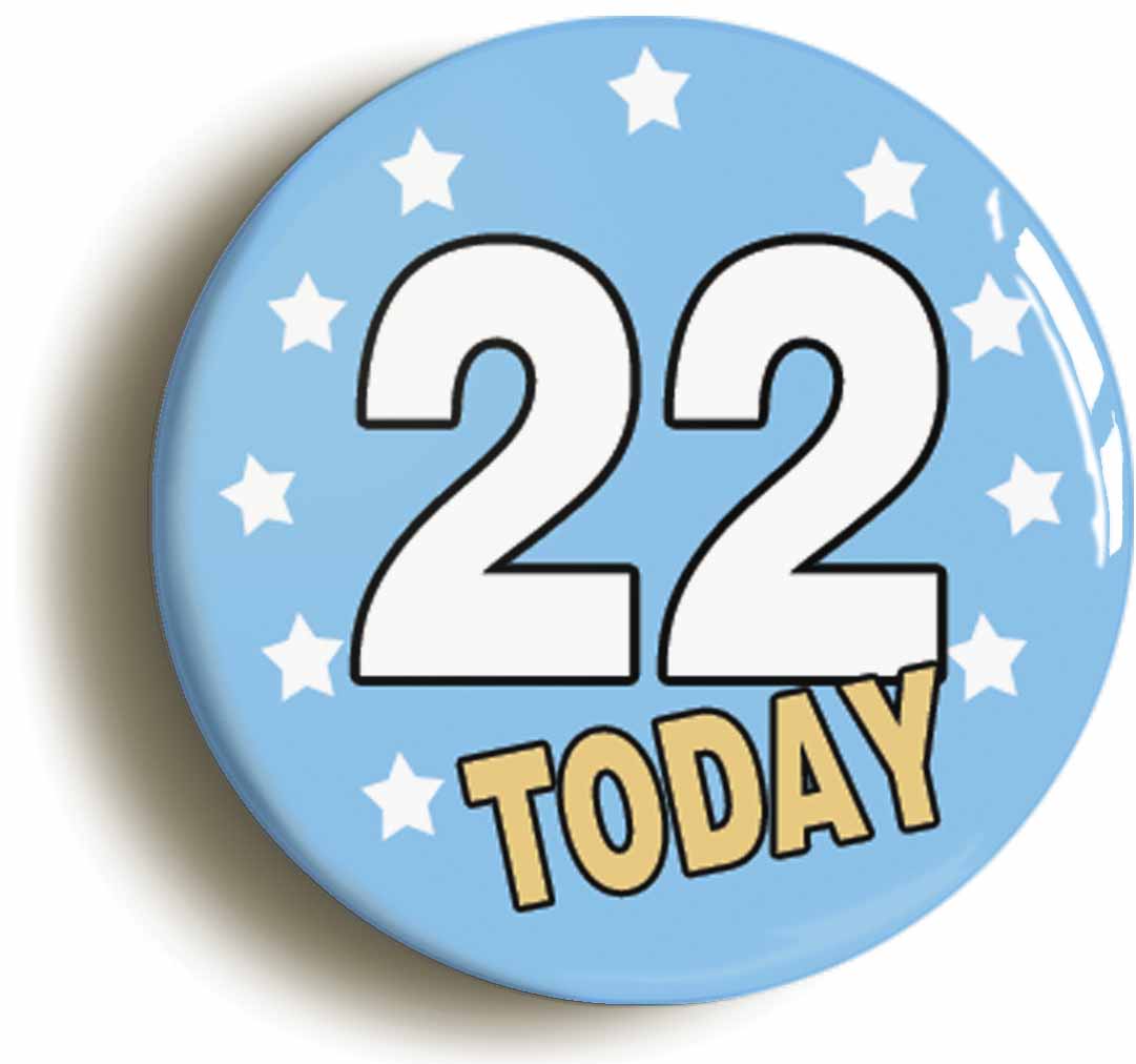 A picture of a button badge