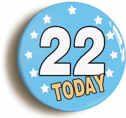 A picture of a button badge