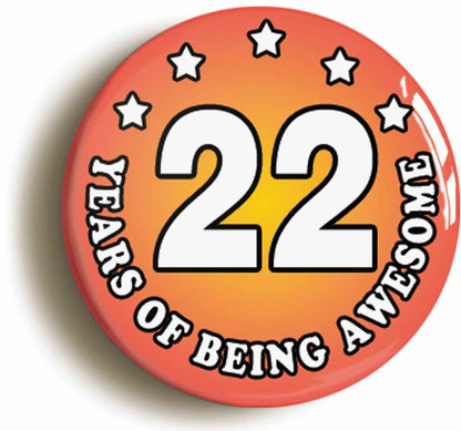 A picture of a button badge