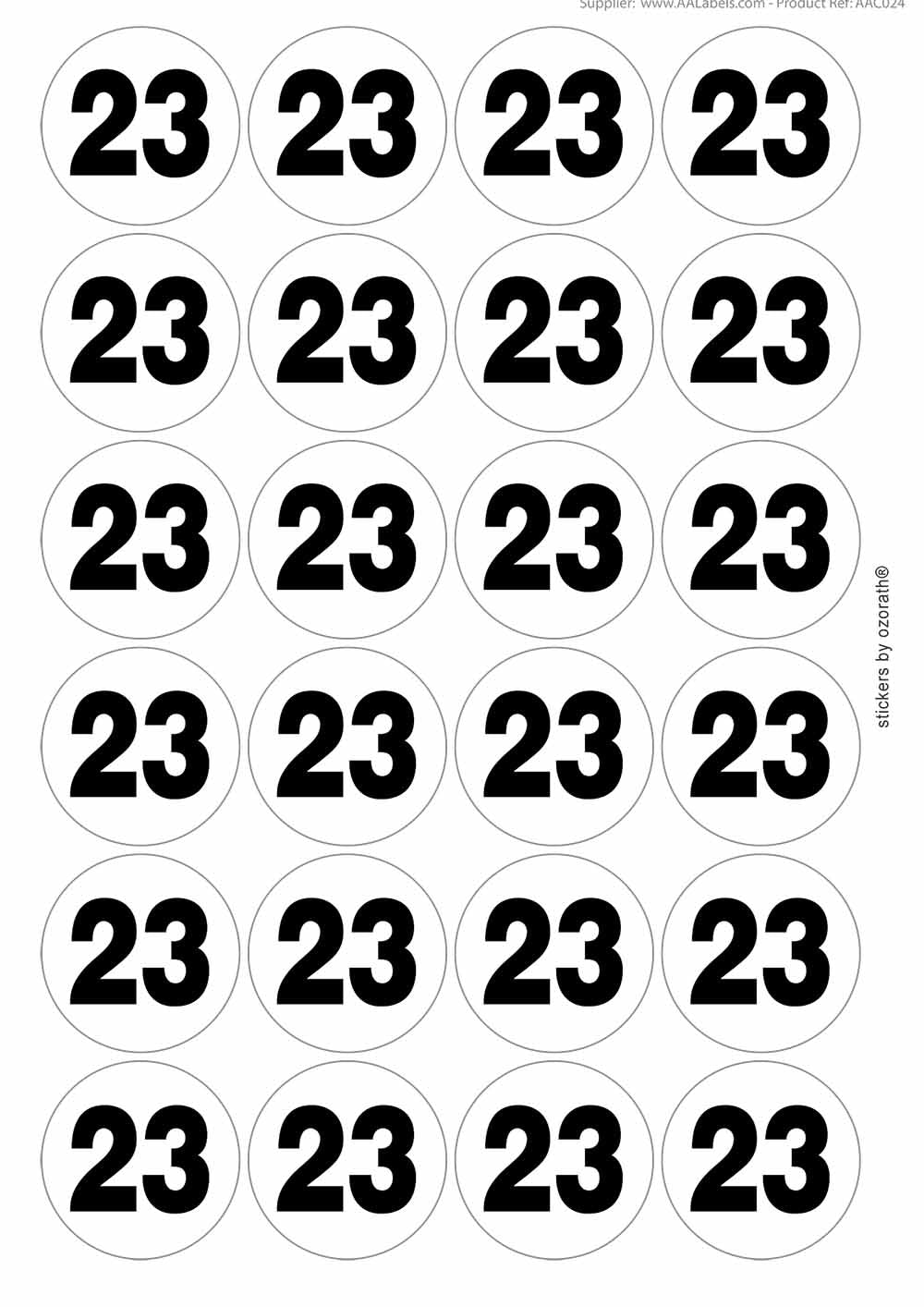 A picture of an A4 sheet of matte paper stickers