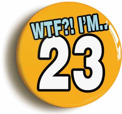 A picture of a button badge