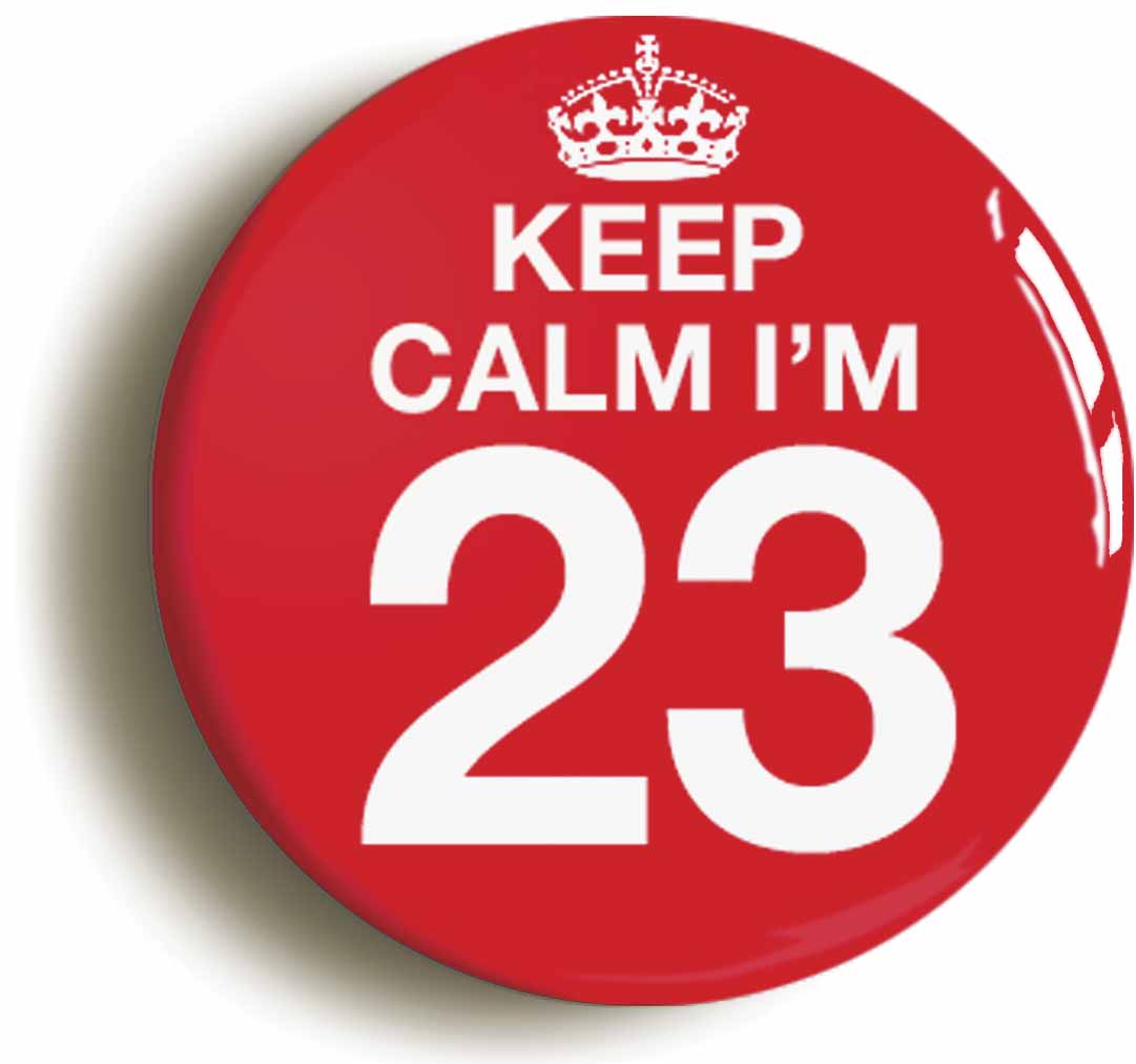 A picture of a button badge