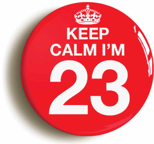 A picture of a button badge