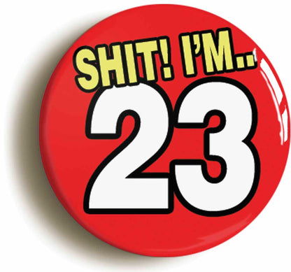 A picture of a button badge