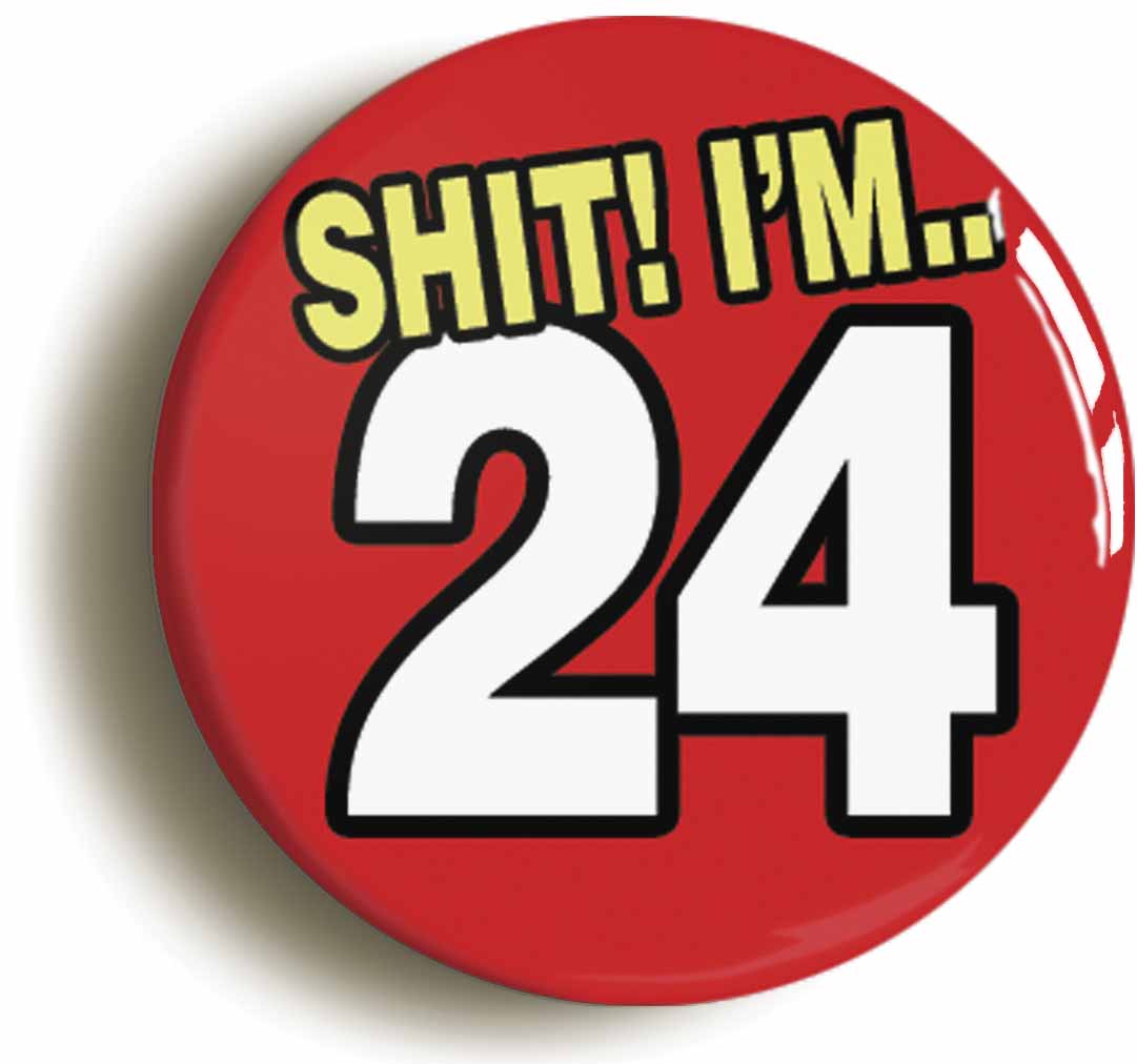 A picture of a button badge