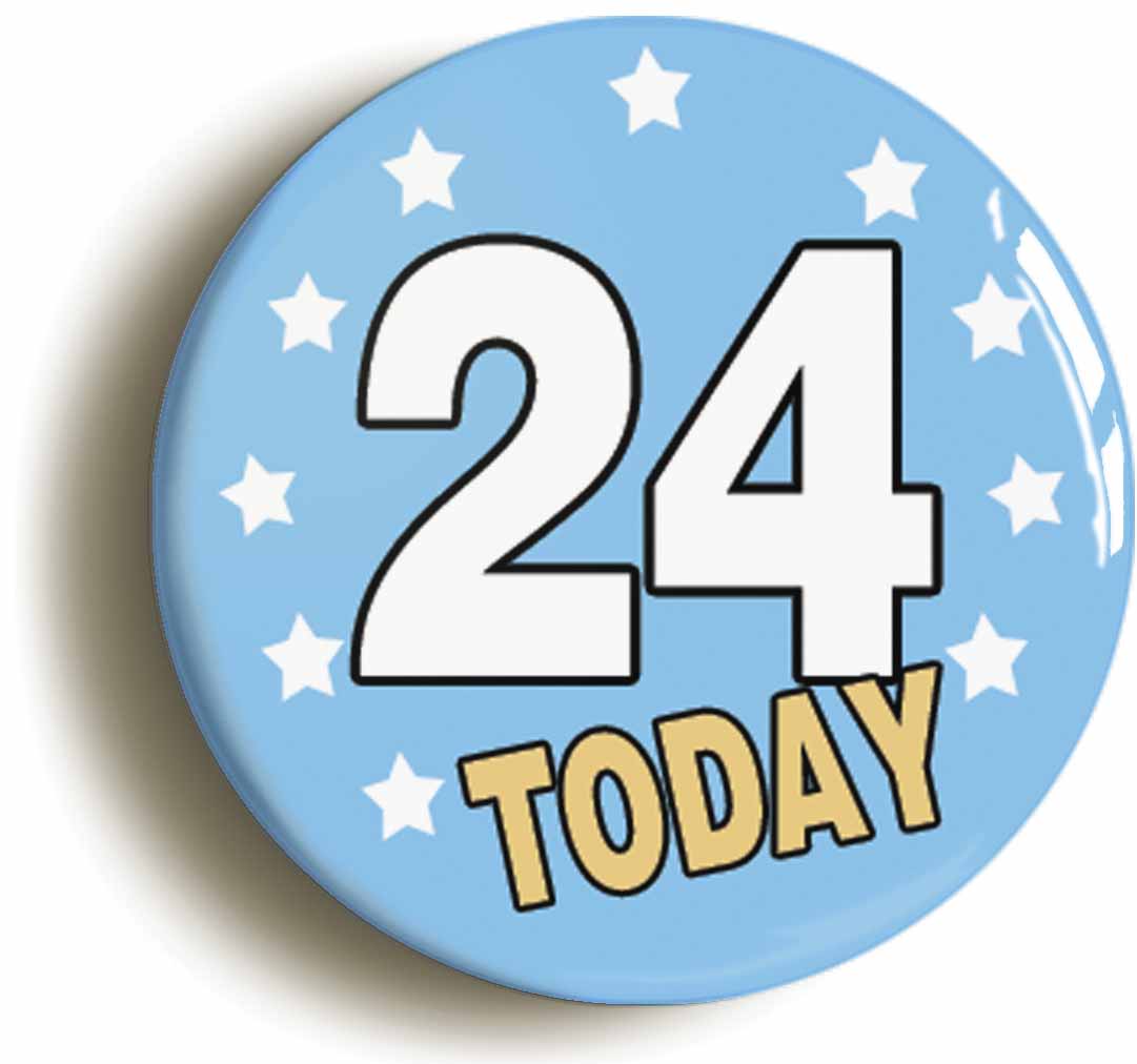 A picture of a button badge