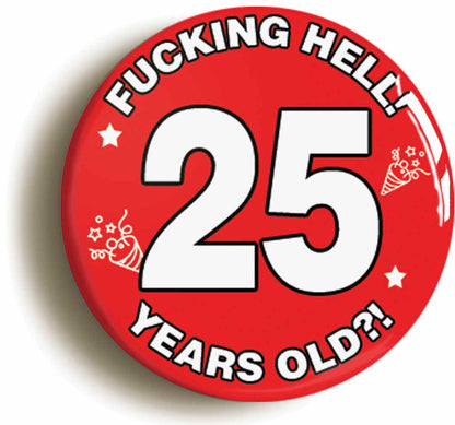 A picture of a button badge