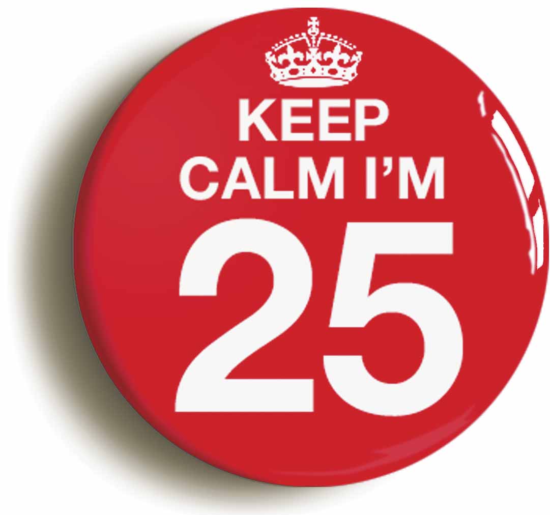 A picture of a button badge