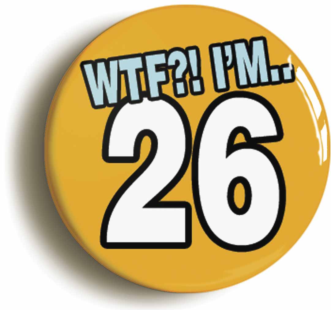 A picture of a button badge