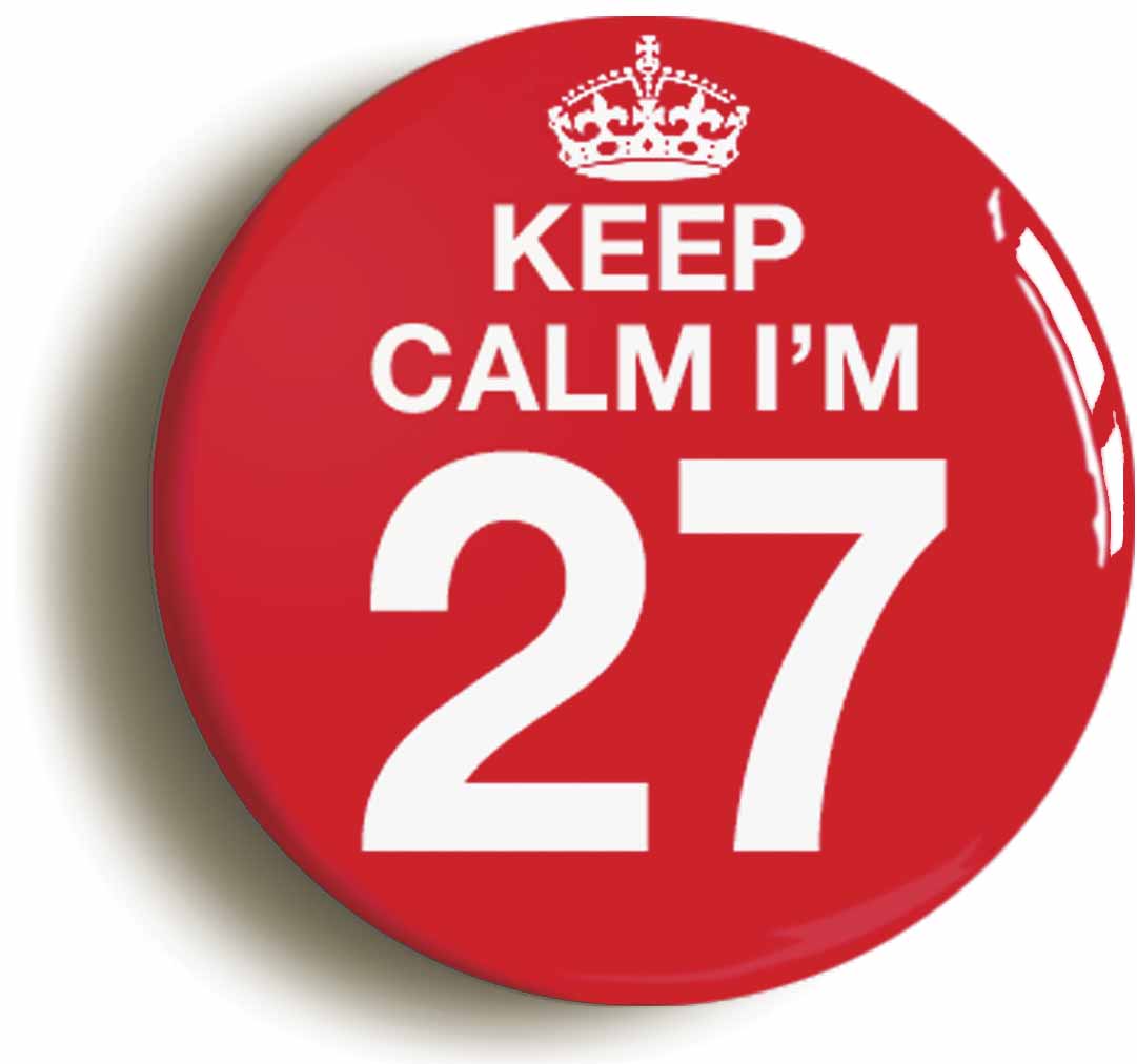 A picture of a button badge