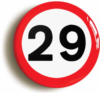 A picture of a button badge