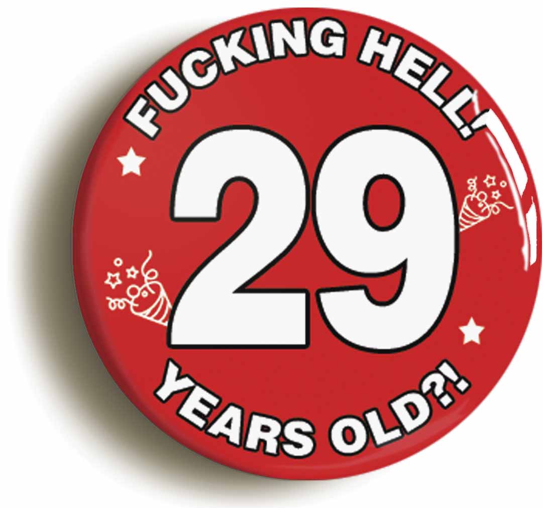 A picture of a button badge